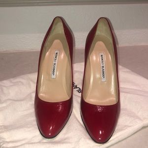 Manolo Blahnik Red Pumps.